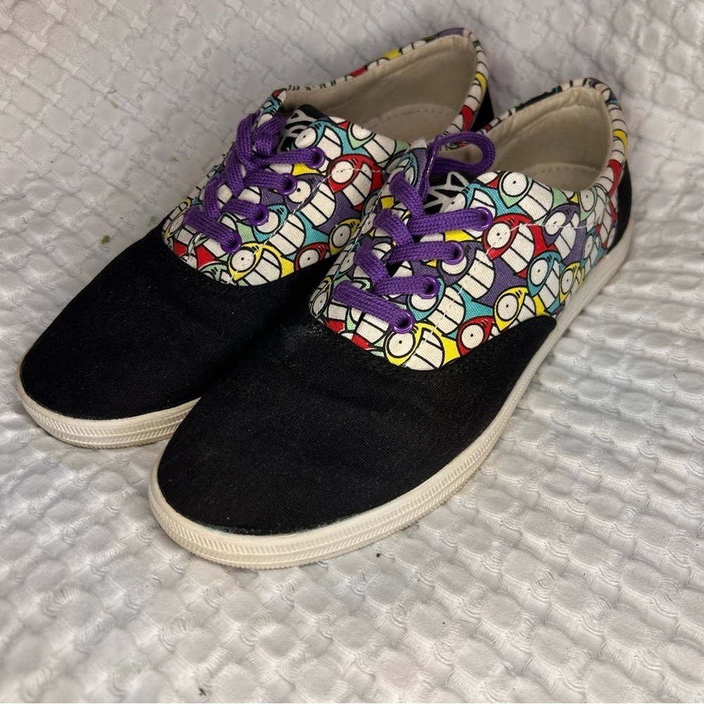 Discontinued Bucketfeet Artist Collab Abstract Pop Art Sneakers Women's‎ 8 EU 39